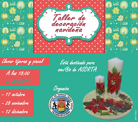 Taller de decoración Navideña